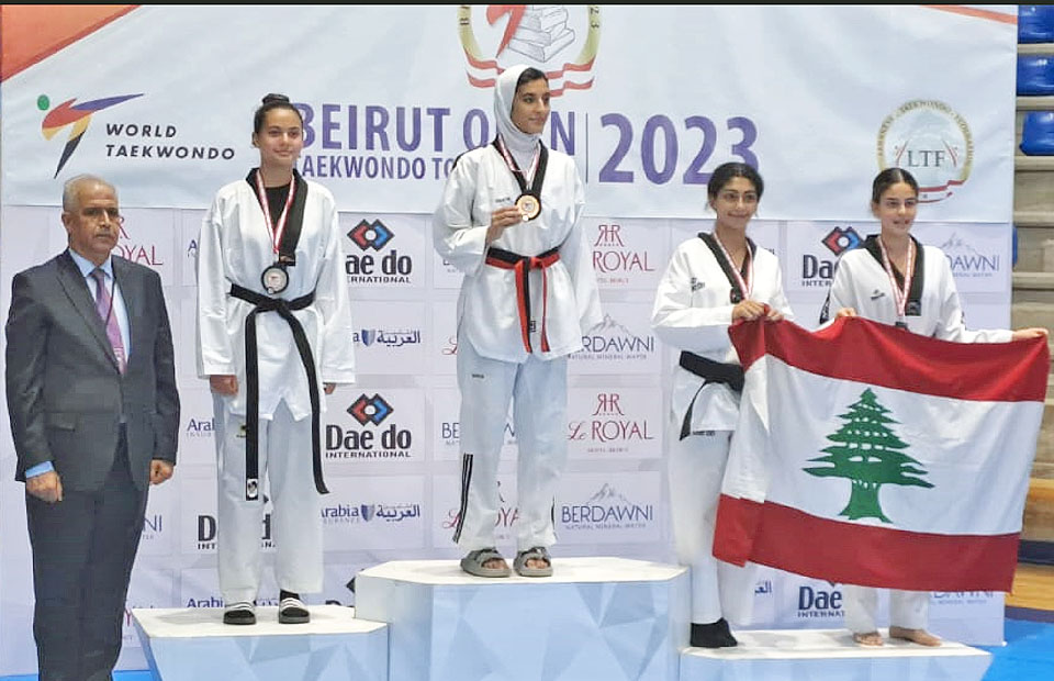 Fatemeh Jami_Gold Medal_Cadet_Beirut Open 2023