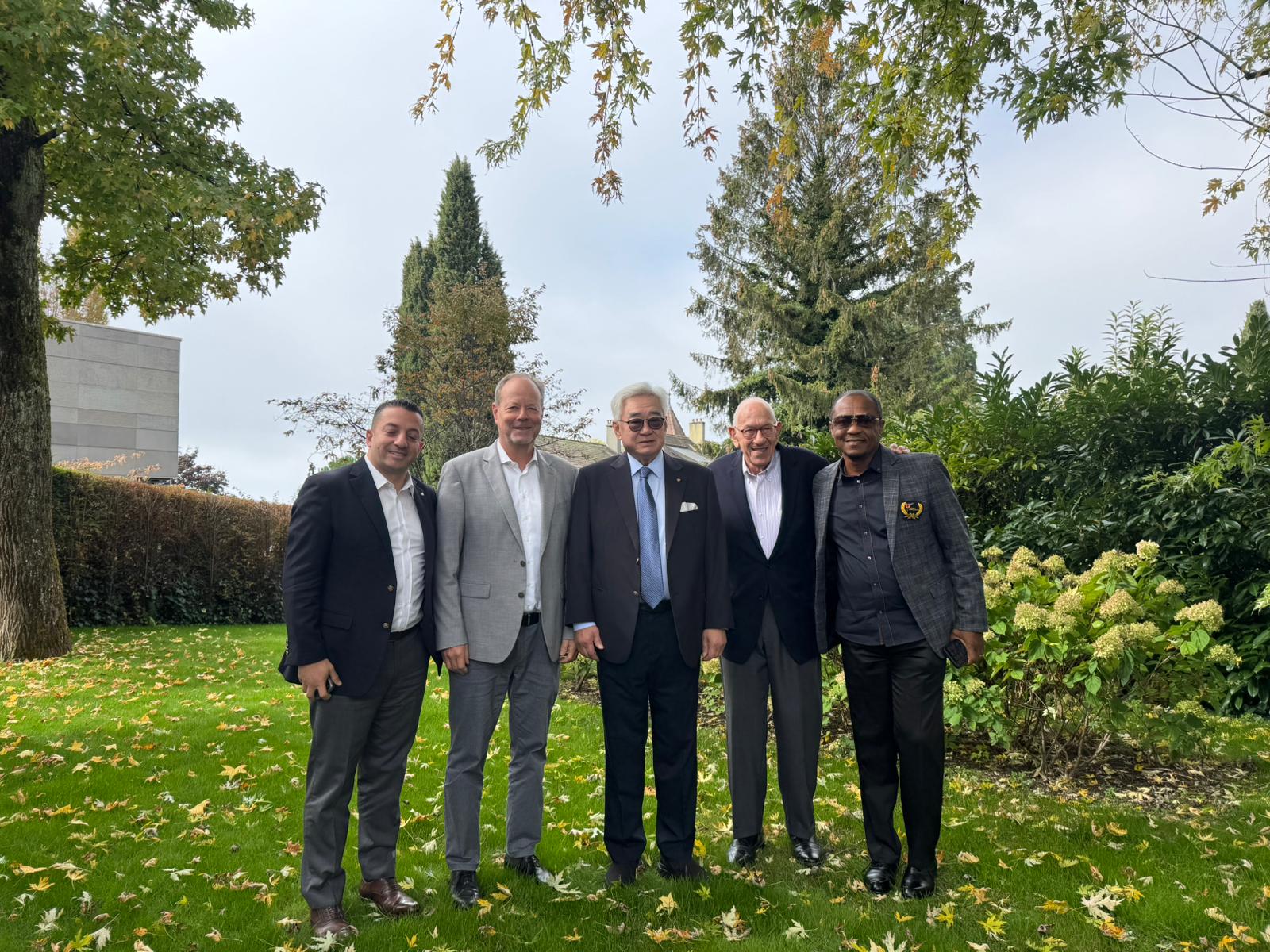 THF Trustees at WBSC Headquarters THF Trustees at WBSC Headquarters